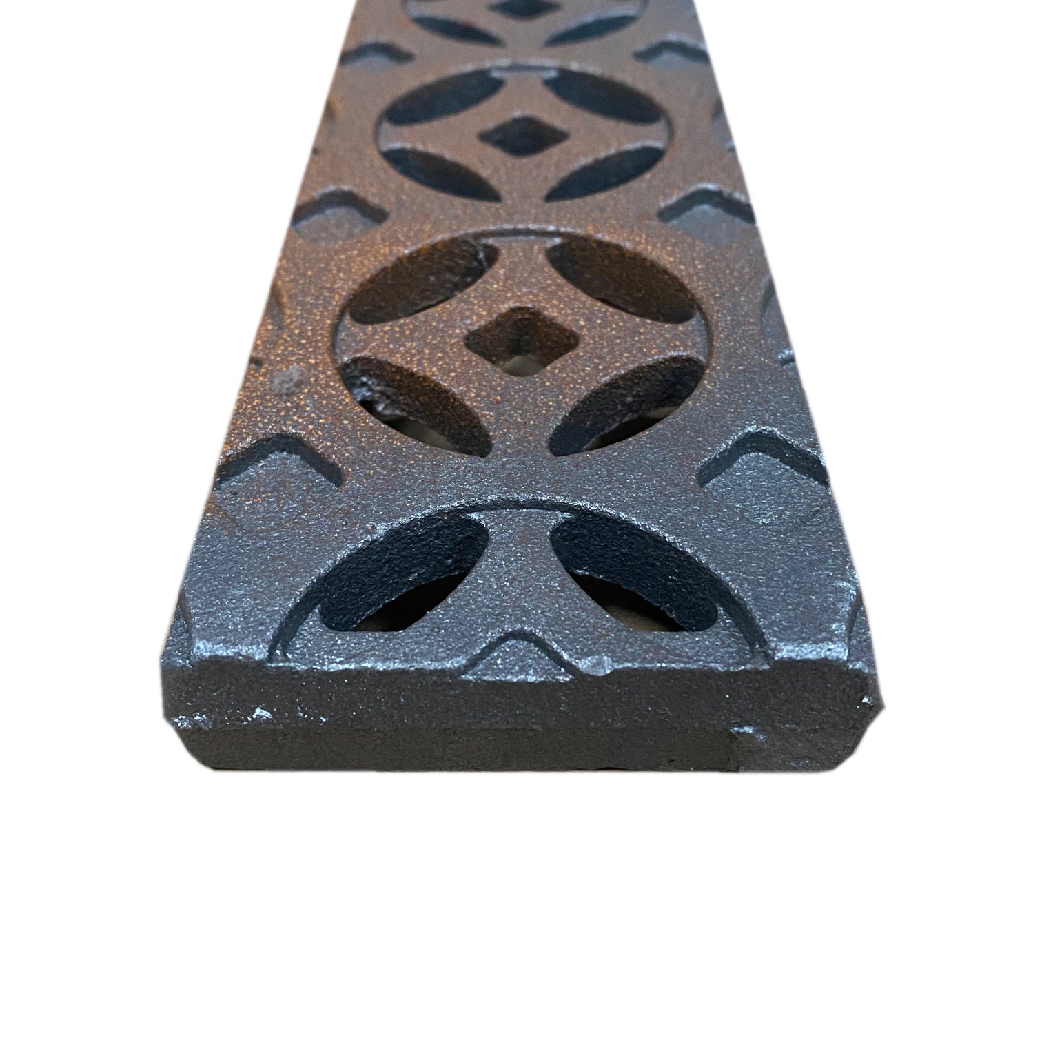 CLEARANCE Interlaken Cast Iron Channel Drain Grate 454 x 75mm 18 x
