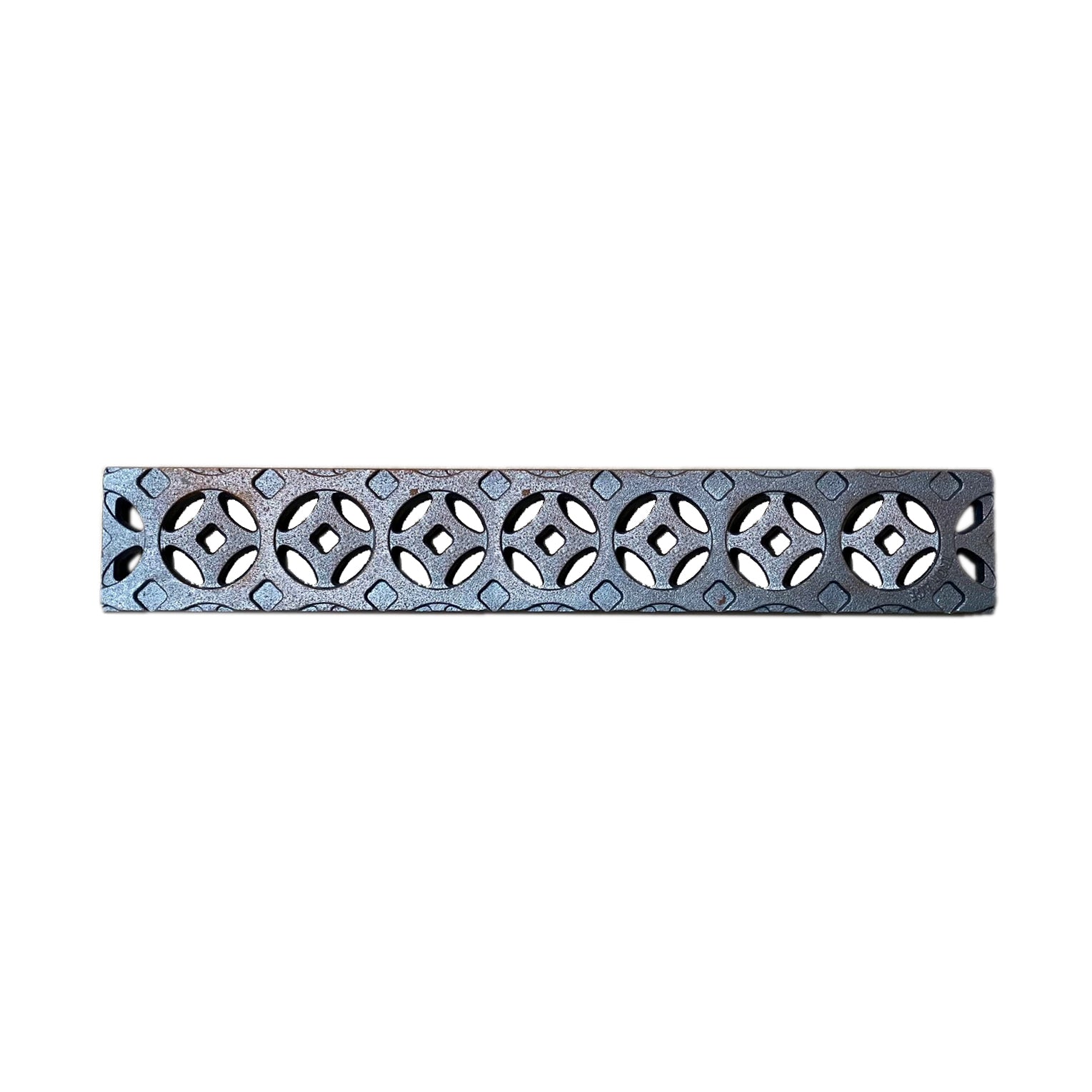 [CLEARANCE] Interlaken Cast Iron Channel Drain Grate 454 x 75mm (18 x 3 Inch)