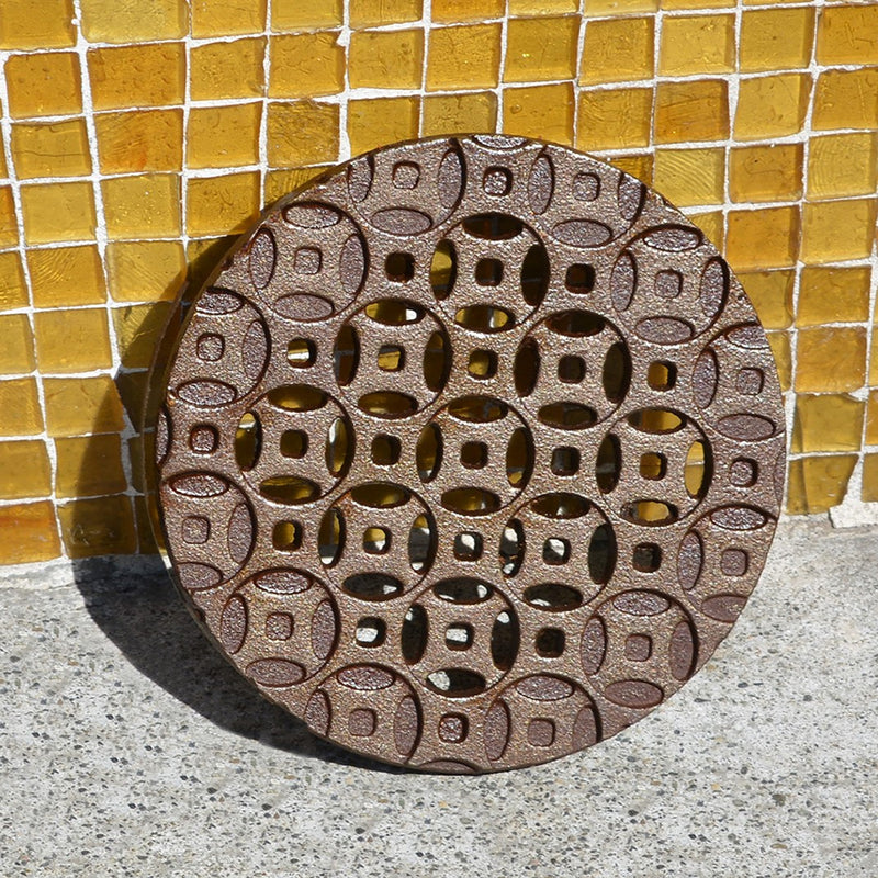 Interlaken Cast Iron Round Gully Cover 171mm Heel Proof (6 Inch)