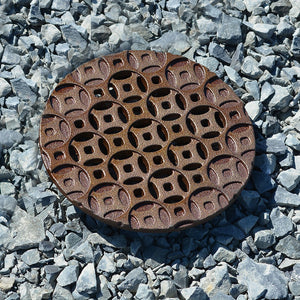 Interlaken Cast Iron Round Gully Cover 171mm Heel Proof (6 Inch)