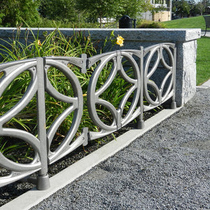 Interlaken Cast Ductile Iron Planter Fence 508mm (20 Inch)