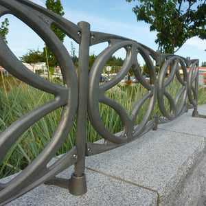 Interlaken Cast Ductile Iron Planter Fence 508mm (20 Inch)