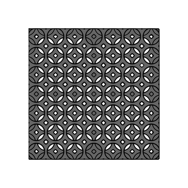 Interlaken Cast Iron Square Gully Cover 297mm Heel Proof (12 Inch)