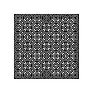 Interlaken Cast Iron Square Gully Cover 297mm Heel Proof (12 Inch)