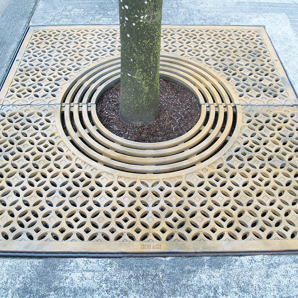 Interlaken Cast Iron Square Tree Grate 914mm (36 Inch)