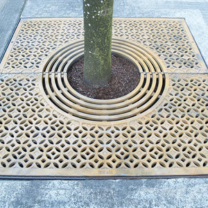 Interlaken Cast Iron Square Tree Grate 914mm (36 Inch)