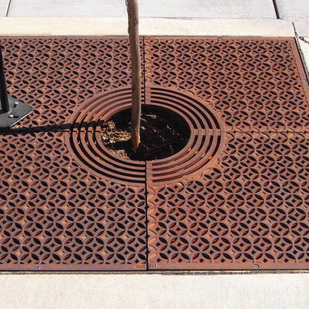 Interlaken Cast Iron Square Tree Grate 1216mm (48 Inch)
