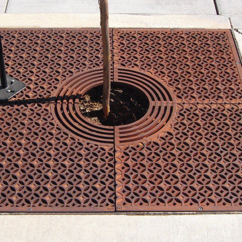 Interlaken Cast Iron Square Tree Grate 1216mm (48 Inch)