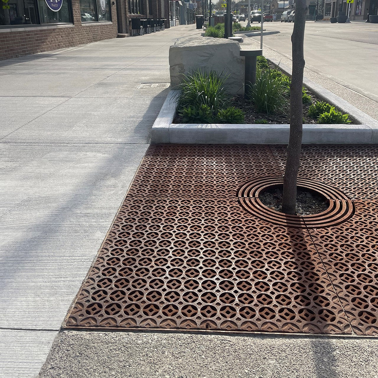 Interlaken Cast Ductile Iron Square Tree Grate 1521mm (60 Inch)