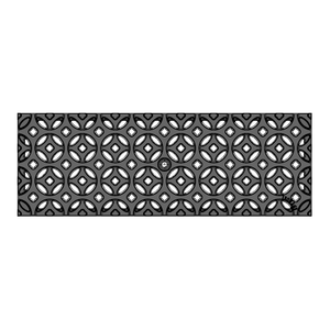 Interlaken Cast Iron Channel Drain Grate 497 x 174mm (20 x 7 Inch)