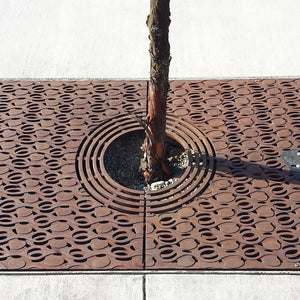 Janis Cast Iron Tree Grate 1826 x 911mm (72 x 36 Inch)