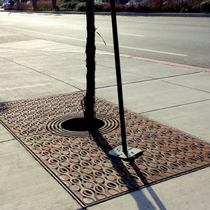 Janis Cast Iron Tree Grate 1826 x 911mm (72 x 36 Inch)
