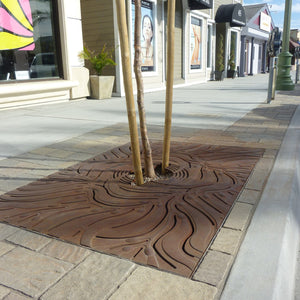 Kelp Cast Ductile Iron Tree Grate 1826 x 1216mm (72 x 48 Inch)