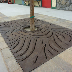 Kelp Cast Ductile Iron Tree Grate 1826 x 1216mm (72 x 48 Inch)