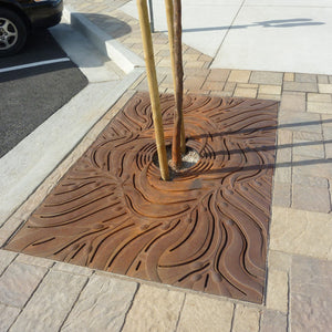Kelp Cast Ductile Iron Tree Grate 1826 x 1216mm (72 x 48 Inch)