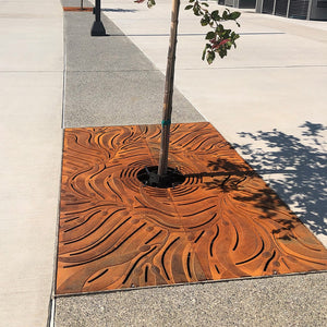 Kelp Cast Ductile Iron Tree Grate 1826 x 1216mm (72 x 48 Inch)