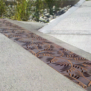 Locust Cast Iron Channel Drain Grate 505 x 286mm Heel Proof (20 x 12 Inch)