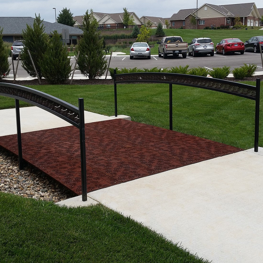 Locust Pedestrian Load Only Cast Iron Channel Drain Grate 1016 x 505mm Heel Proof (40 x 20 Inch)
