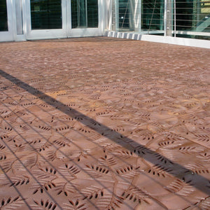 Locust Pedestrian Load Only Cast Iron Channel Drain Grate 1016 x 505mm Heel Proof (40 x 20 Inch)