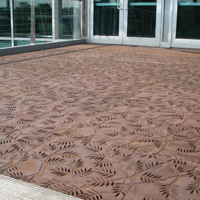 Locust Pedestrian Load Only Cast Iron Channel Drain Grate 1016 x 505mm Heel Proof (40 x 20 Inch)