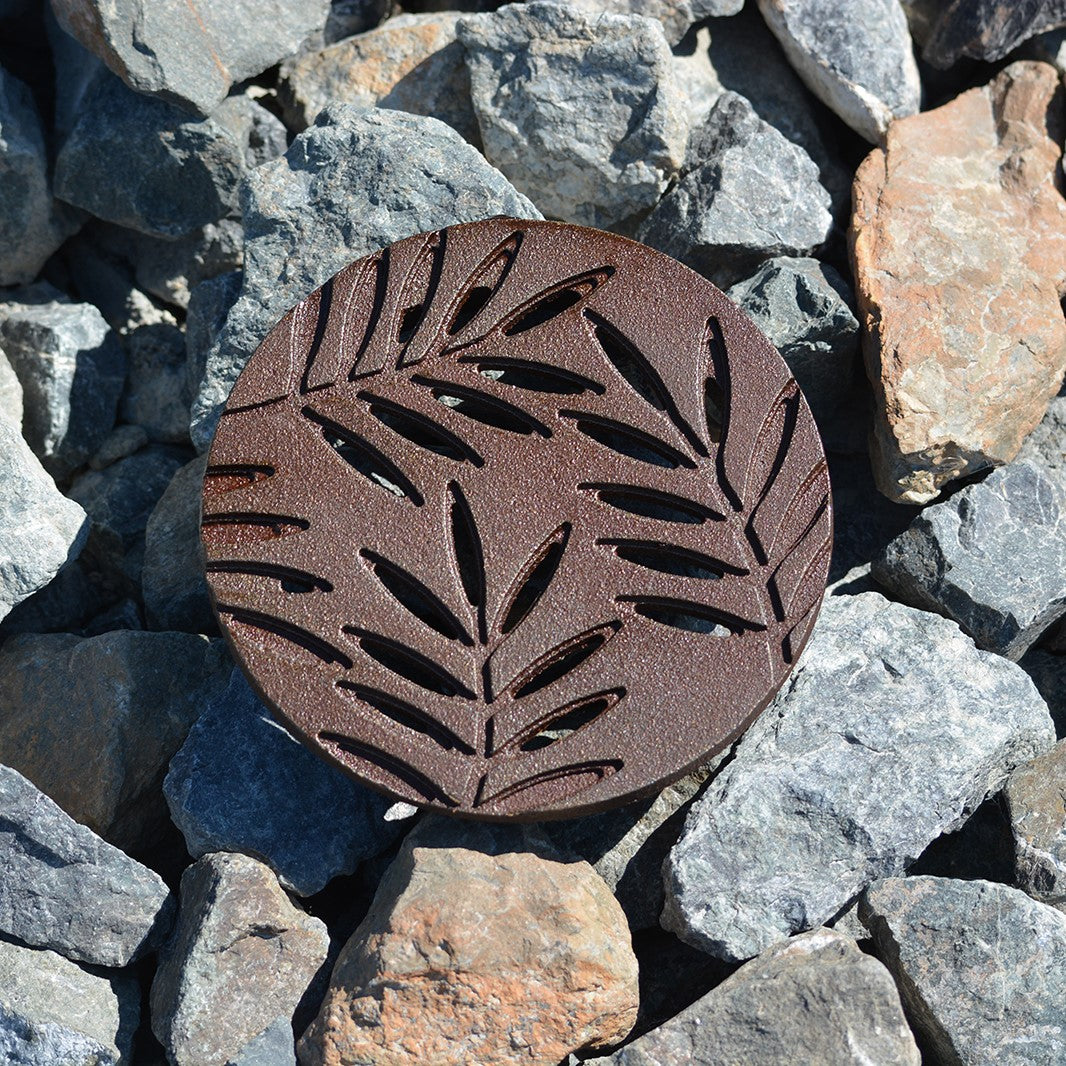 Locust Cast Iron Round Gully Cover 171mm Heel Proof (6 Inch)