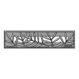 Locust Cast Iron Floor Register Grate 295 x 41mm (12 x 2 Inch)