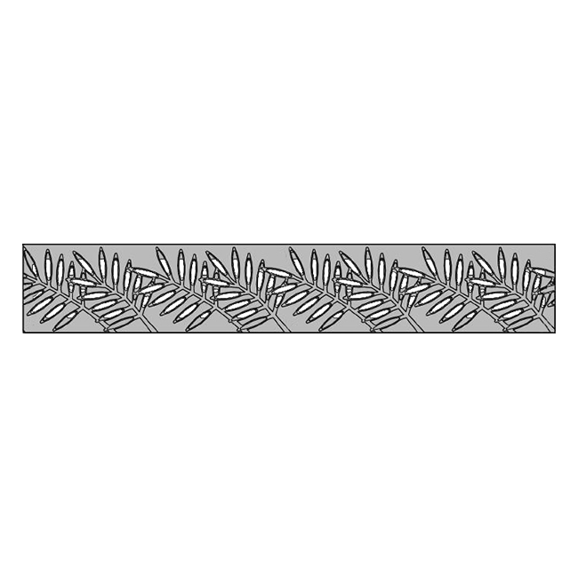 Locust Cast Iron Channel Drain Grate 600 x 100mm Heel Proof (24 x 4 Inch)