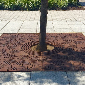 Locust Cast Iron Square Tree Grate 1216mm Heel Proof (48 Inch)