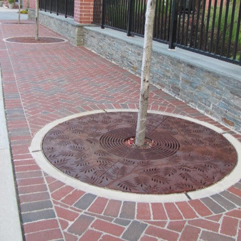 Locust Cast Iron Round Tree Grate 1829mm (72 Inch)