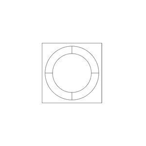 Molecules Jonite Stone Breeze Block 200 x 200mm (8 x 8 Inch) - C
