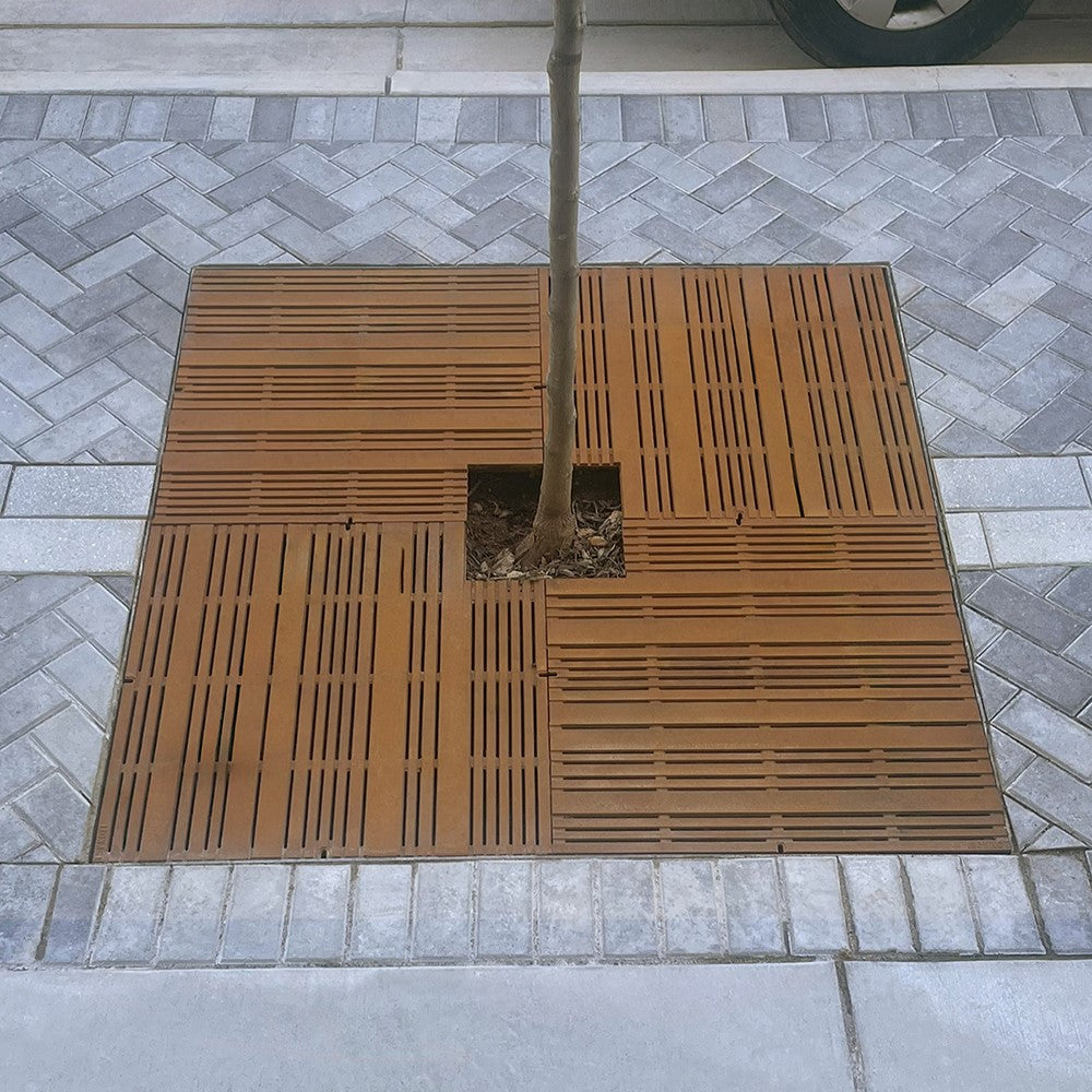 Madras Cast Iron Square Tree Grate 1521mm Heel Proof (60 Inch)