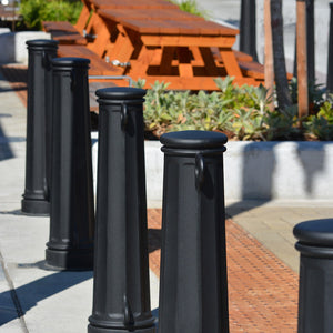 Main Street Cast Aluminium Bollard 895 x 241mm (35 Inch)