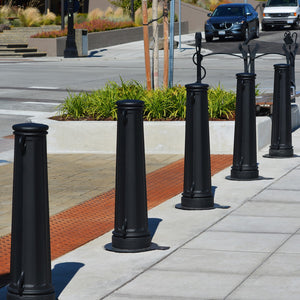 Main Street Cast Aluminium Bollard 895 x 241mm (35 Inch)