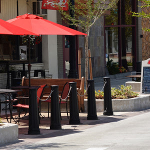 Main Street Cast Aluminium Bollard 895 x 241mm (35 Inch)