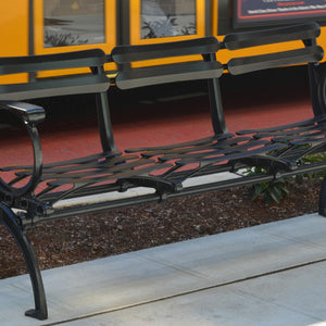 Mensch Cast Iron Bench Seating 1702mm (67 Inch)