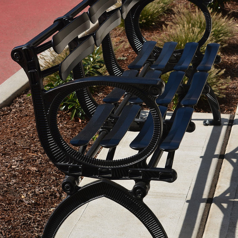 Mensch Cast Iron Bench Seating 1702mm (67 Inch)
