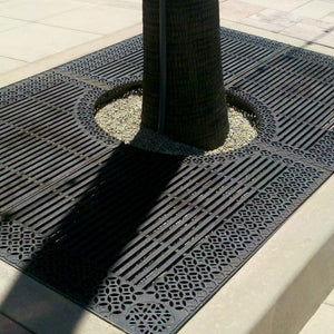 Mercado Cast Ductile Iron Tree Grate 2435 x 1521mm (96 x 60 Inch)