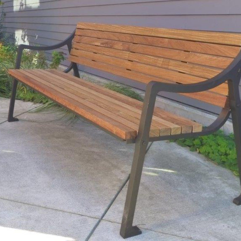 Mercer Cast Aluminium Bench Seating 1828mm (72 Inch)