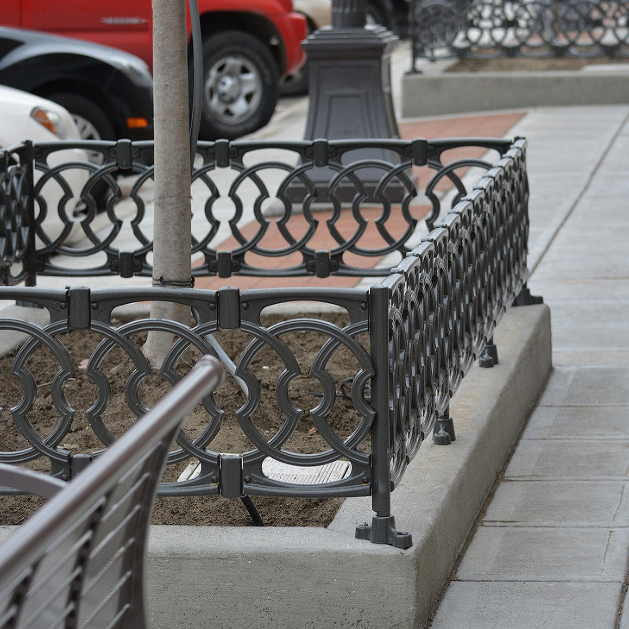Metro Cast Ductile Iron Planter Fence 508mm (20 Inch)