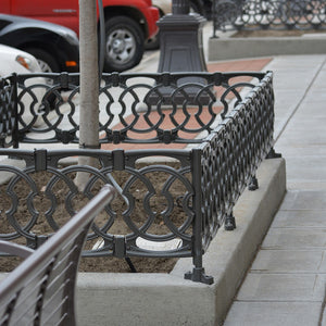 Metro Cast Ductile Iron Planter Fence 508mm (20 Inch)