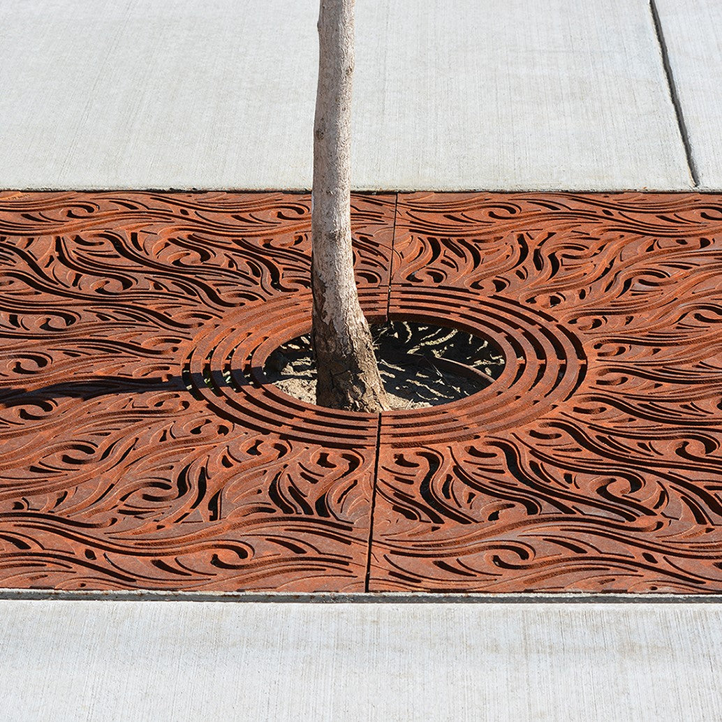 Minnione Cast Iron Square Tree Grate 1216mm (48 Inch)