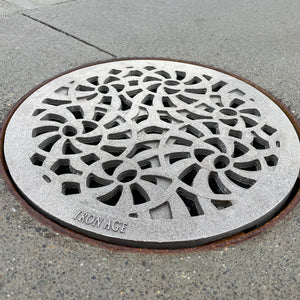 Miso Cast Iron Round Gully Cover 291mm (12 Inch)