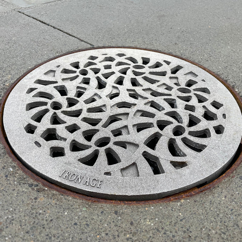Miso Cast Iron Round Gully Cover 291mm (12 Inch)