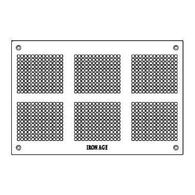 Mission Bay Cast Iron Channel Drain Grate Heel Proof (18 x 12 Inch)