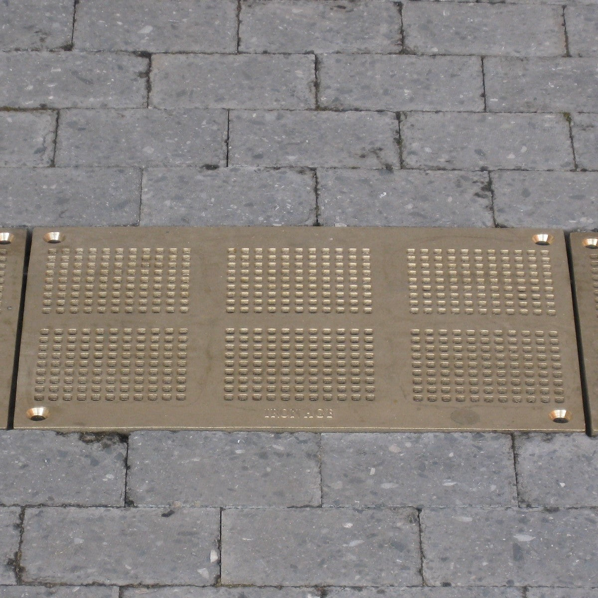 Mission Bay Cast Iron Channel Drain Grate Heel Proof (18 x 12 Inch)