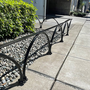 Monroe Cast Ductile Iron Planter Fence 457mm (18 Inch)