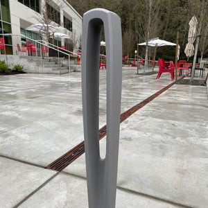 Needle Cast Aluminium Bollard 864 x 124mm (34 Inch)