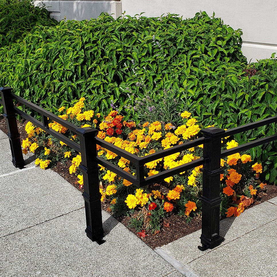 Newell Cast Ductile Iron Planter Fence 457mm (18 Inch)