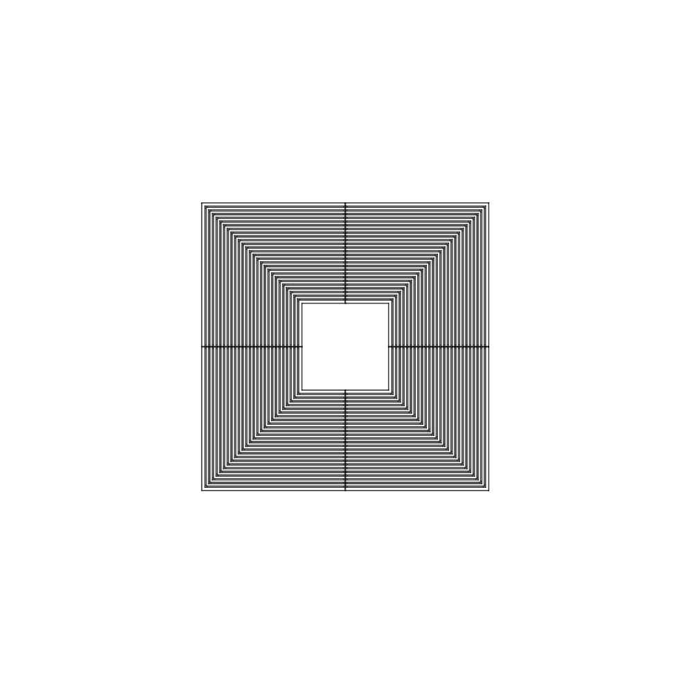 Oculus Jonite Stone Square Tree Grate 2000mm (79 Inch)