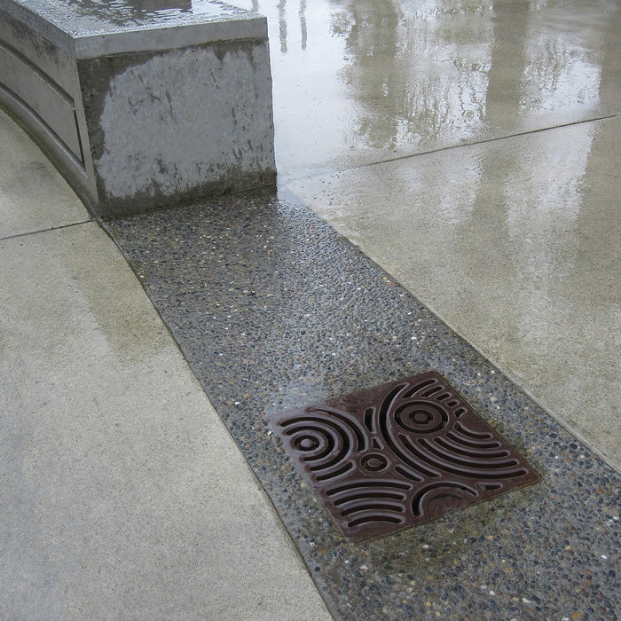 Oblio Cast Iron Square Gully Cover 297mm Heel Proof (12 Inch) – Lateral ...